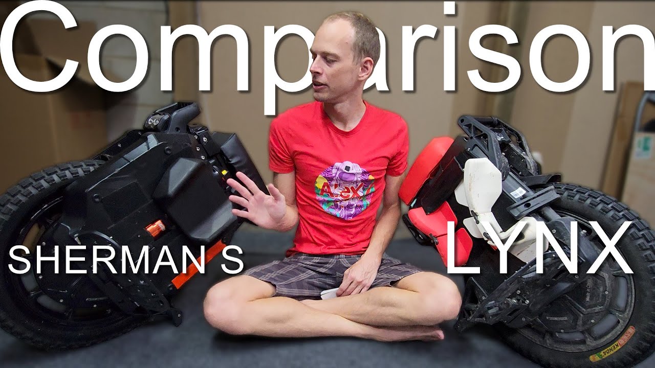 Различия между Veteran Sherman S и Lynx от Leaperkim Electric Unicycles EUC