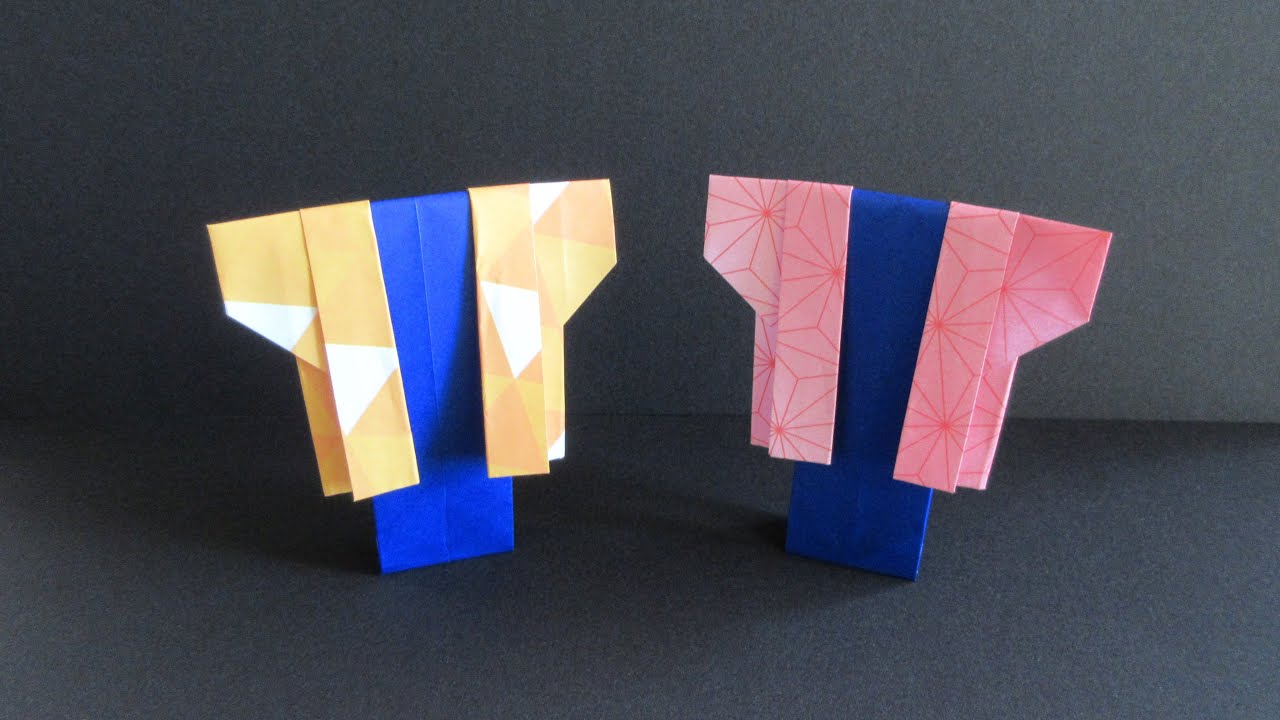 【折り紙】鬼滅の刃・羽織【origami】Demon Slayer・Japanese formal cort
