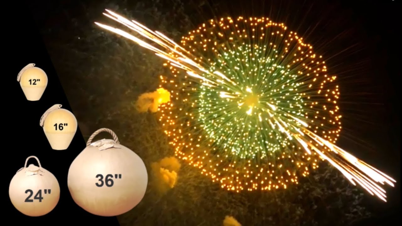 World's Biggest Firework Shells 12