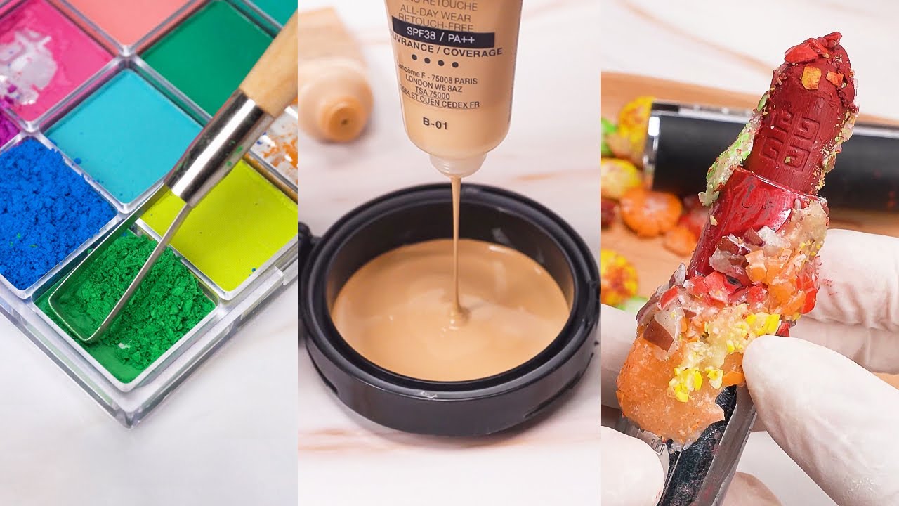 Satisfying Makeup Repair💄 ASMR Luxury Makeup Restoration Cosmetics #210