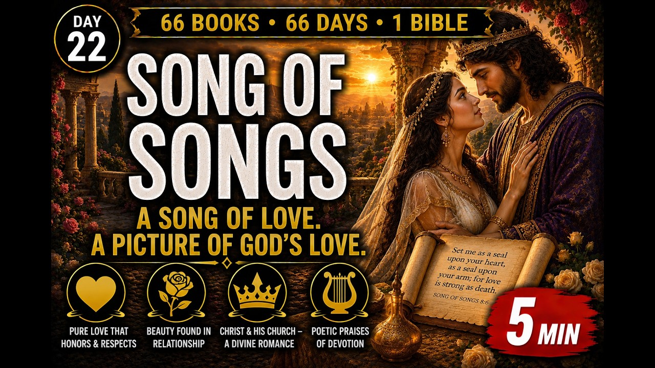 Song of Songs Explained in 5 Minutes | Love, Commitment and Beauty | 66 Books &bull; 66 Days &bull; 1 Bible