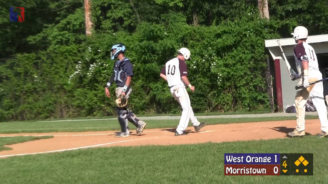 Morristown vs. West Orange Baseball 5/31/16