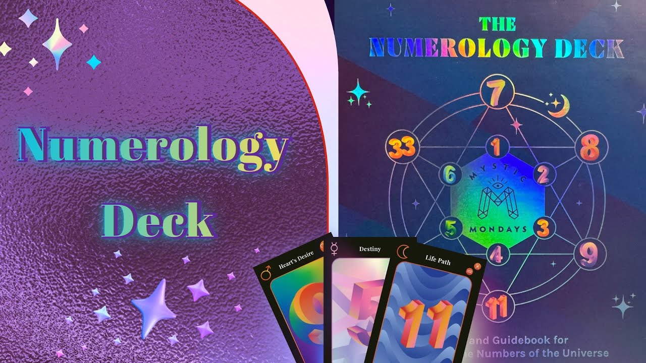 Mystic Mondays Numerology Deck Walkthrough 🔮✨ 75 Cards + Guidebook!