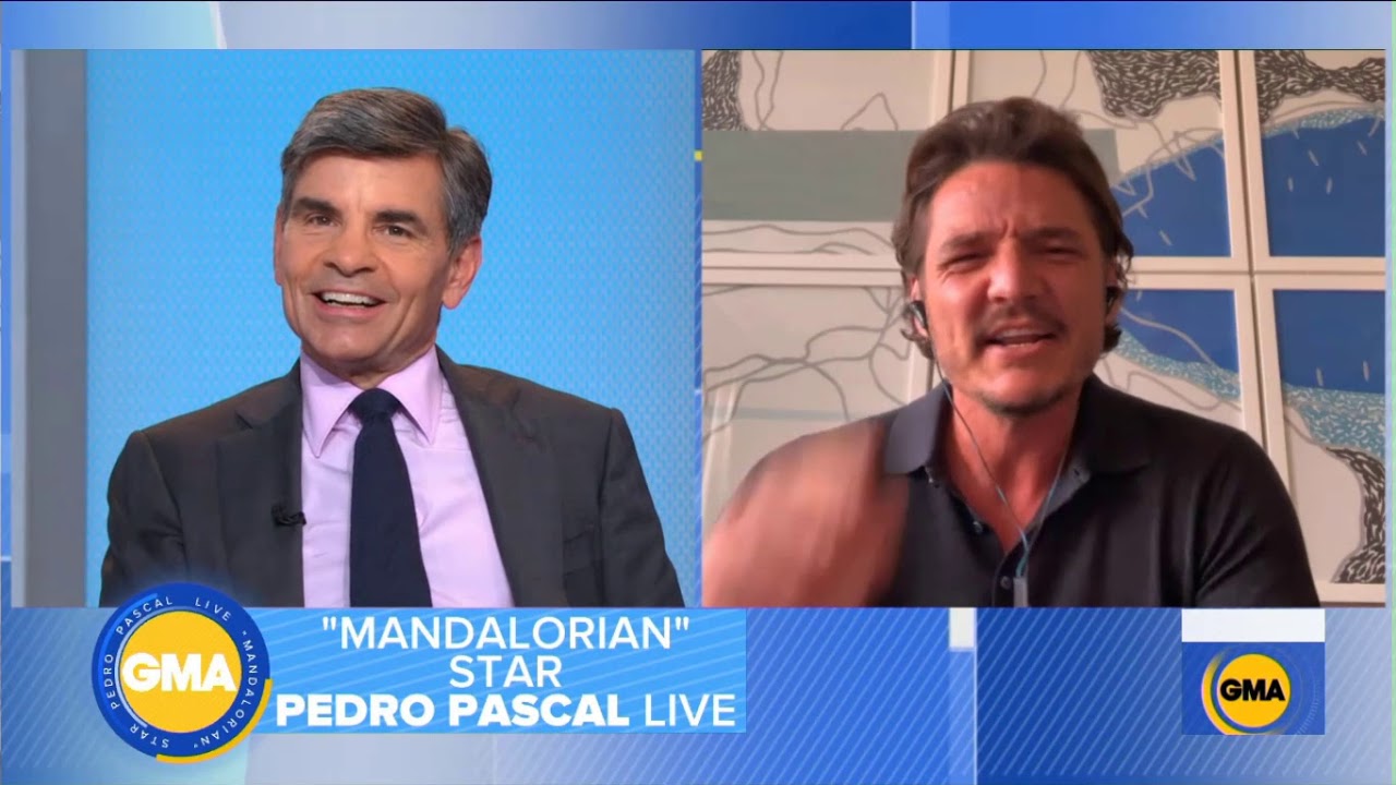 Pedro Pascal on GMA 10/27/2020