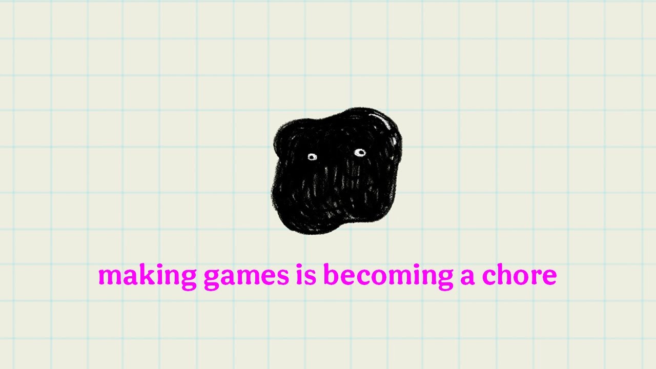 a dramatic, deep dive into game dev burnout