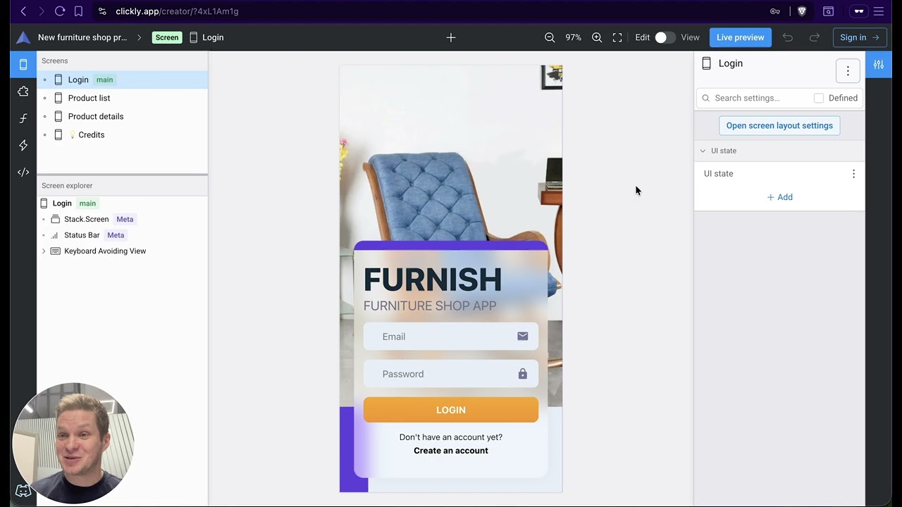 2. Clickly Interface Overview