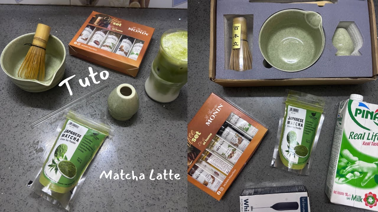 TUTO : Comment je fais mon matcha latte
