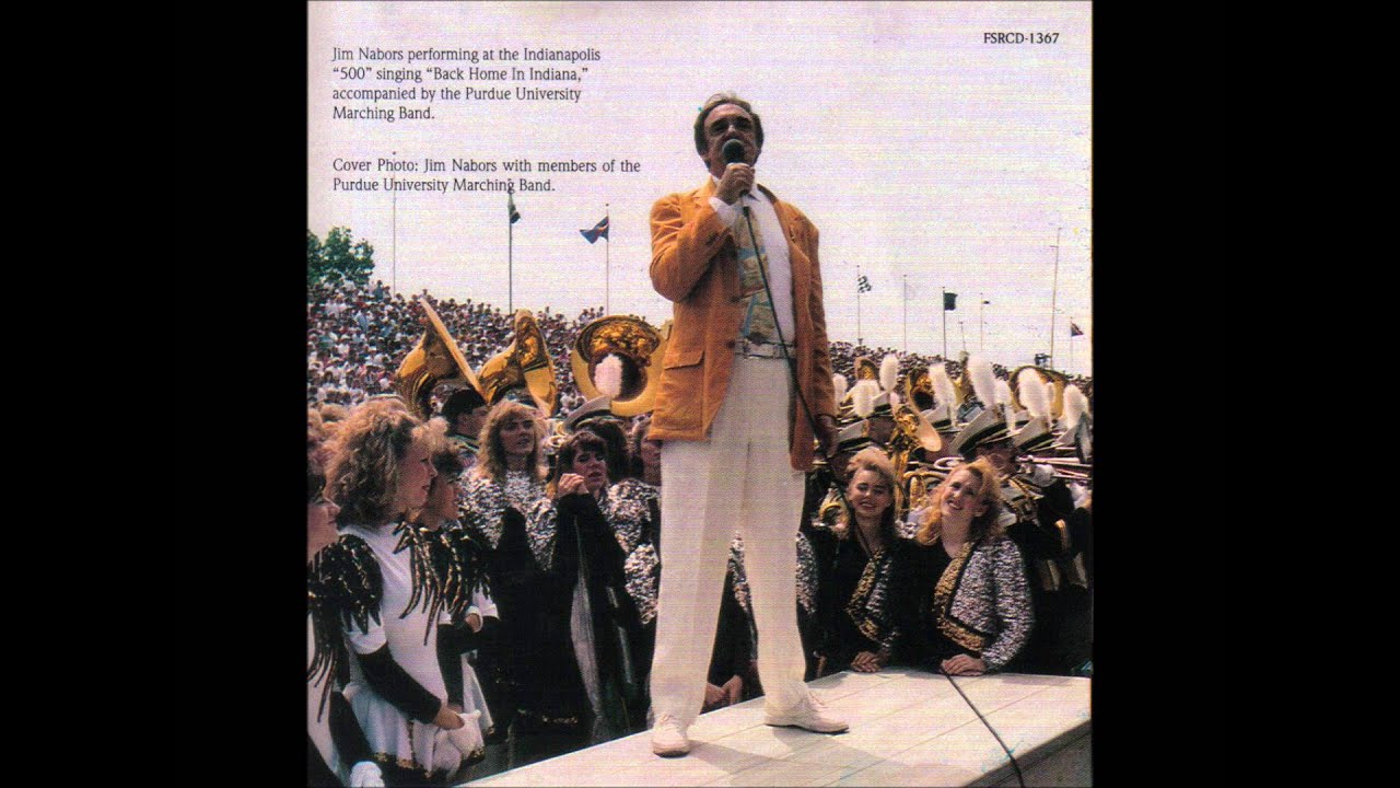 (Back Home Again In) Indiana ~ Jim Nabors with the Purdue Marching Band