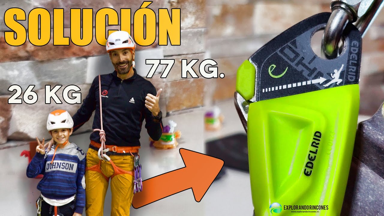 DIFERENCIA de PESO entre Escaladores / OHM EDELRID