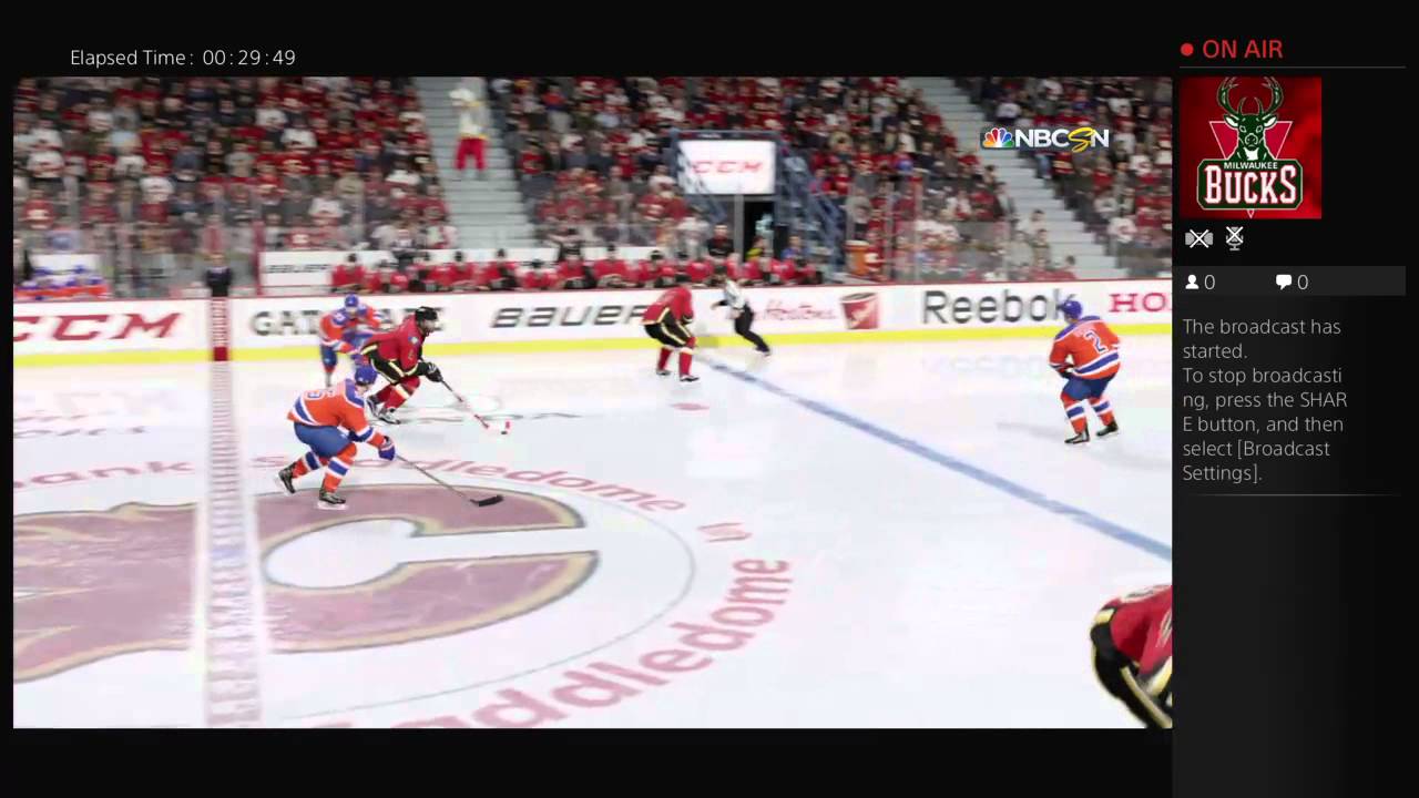 Edmonton Oilers @ Calagry Flames PS4