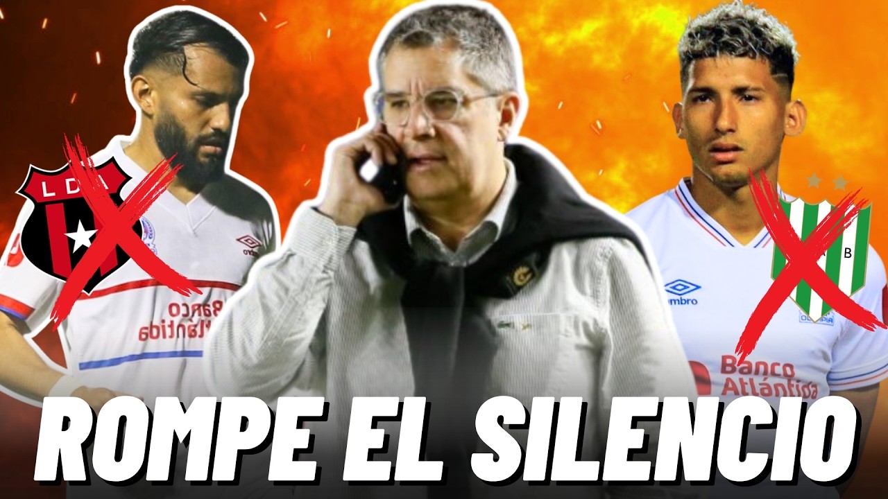 🚨PRESIDENTE DE CD OLIMPIA CONFIESA POR QUÉ NO DEJÓ SALIR A JORGE ÁLVAREZ Y JOSÉ MARIO PINTO😱