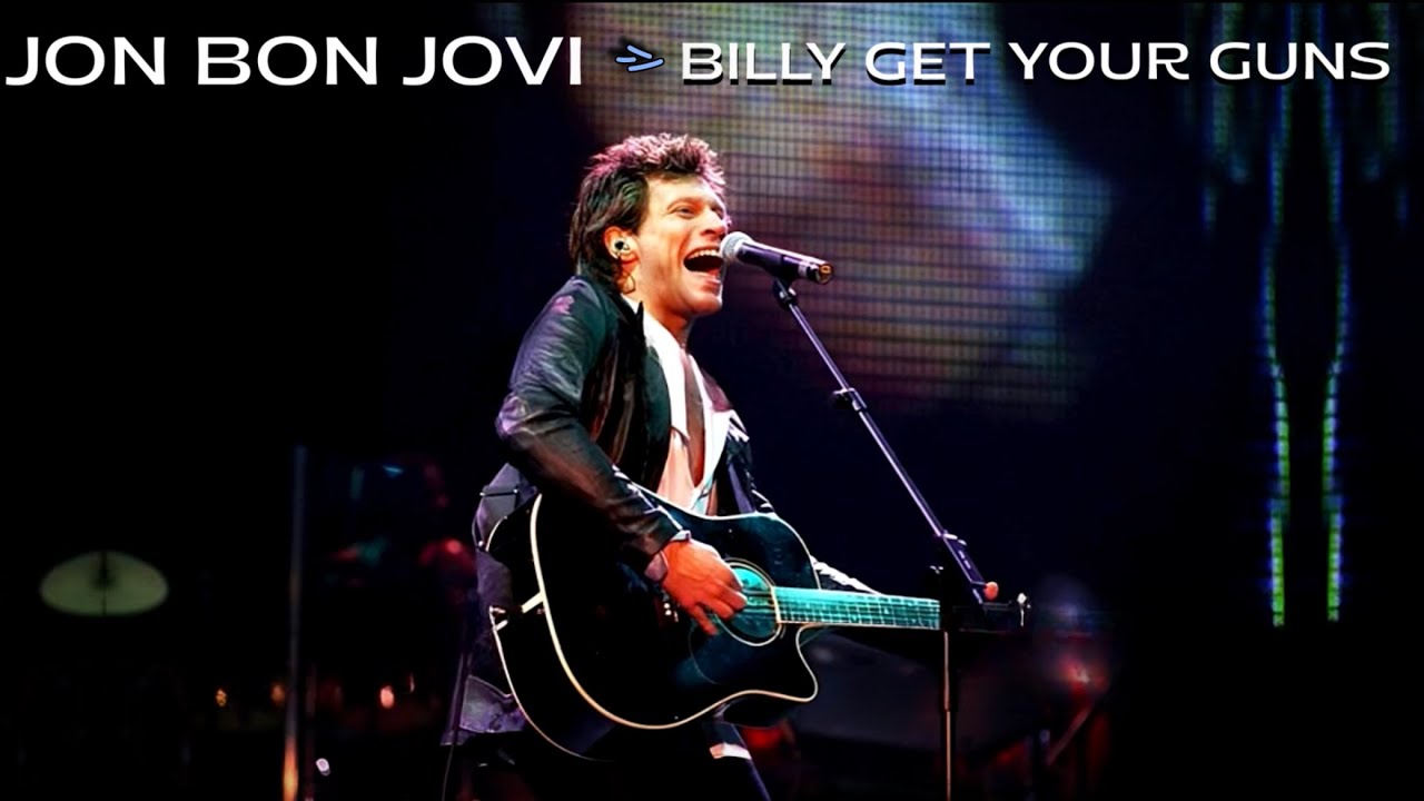 Jon Bon Jovi - Billy Get Your Guns (Live In Melbourne, 1997)