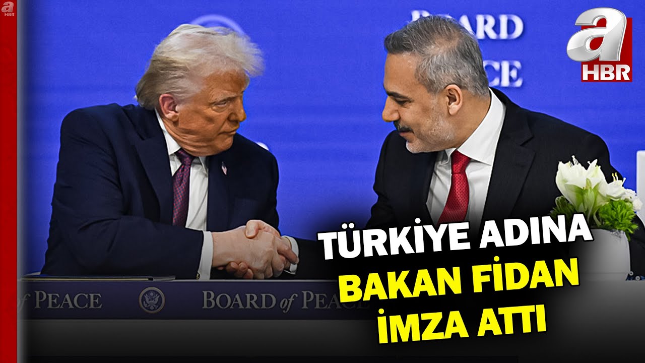 Gazze Barış Kurulu İçin İmzalar Davos'ta Atıldı! | A Haber