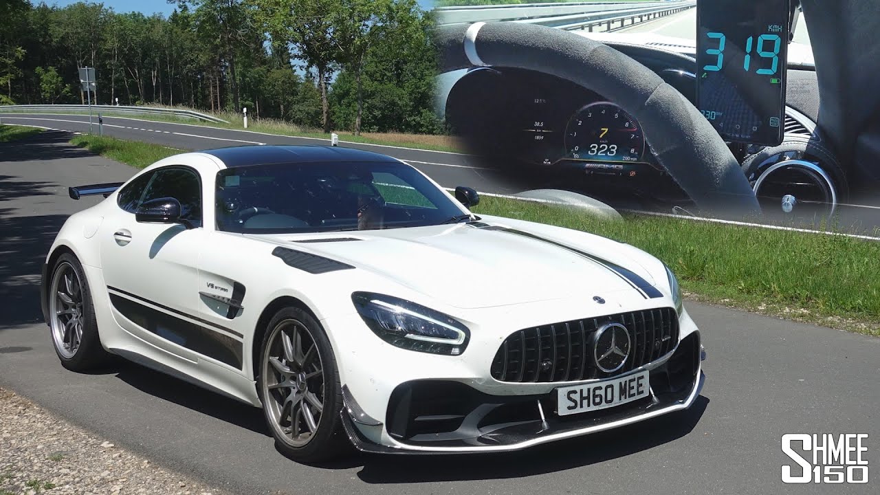 My AMG GT R Pro TOP SPEED VMAX DRIVE! 319km/h 198mph