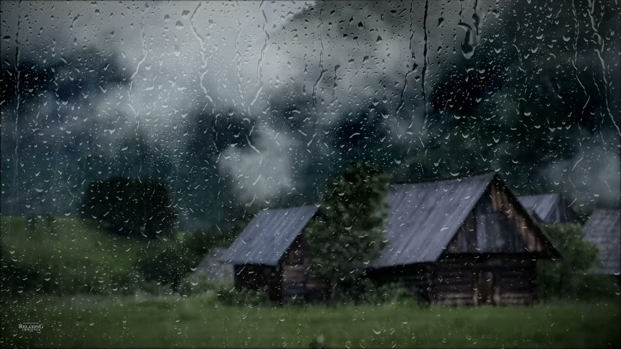 Rain & Thunder Sounds for Sleep, Insomnia, Study, PTSD, Tinnitus