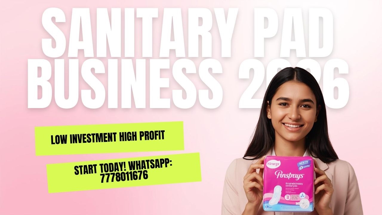 SANITARY PAD MAKING MACHINE || NEW BUSINESS IDEA 2023 || SANITARY PAD BUSINESS