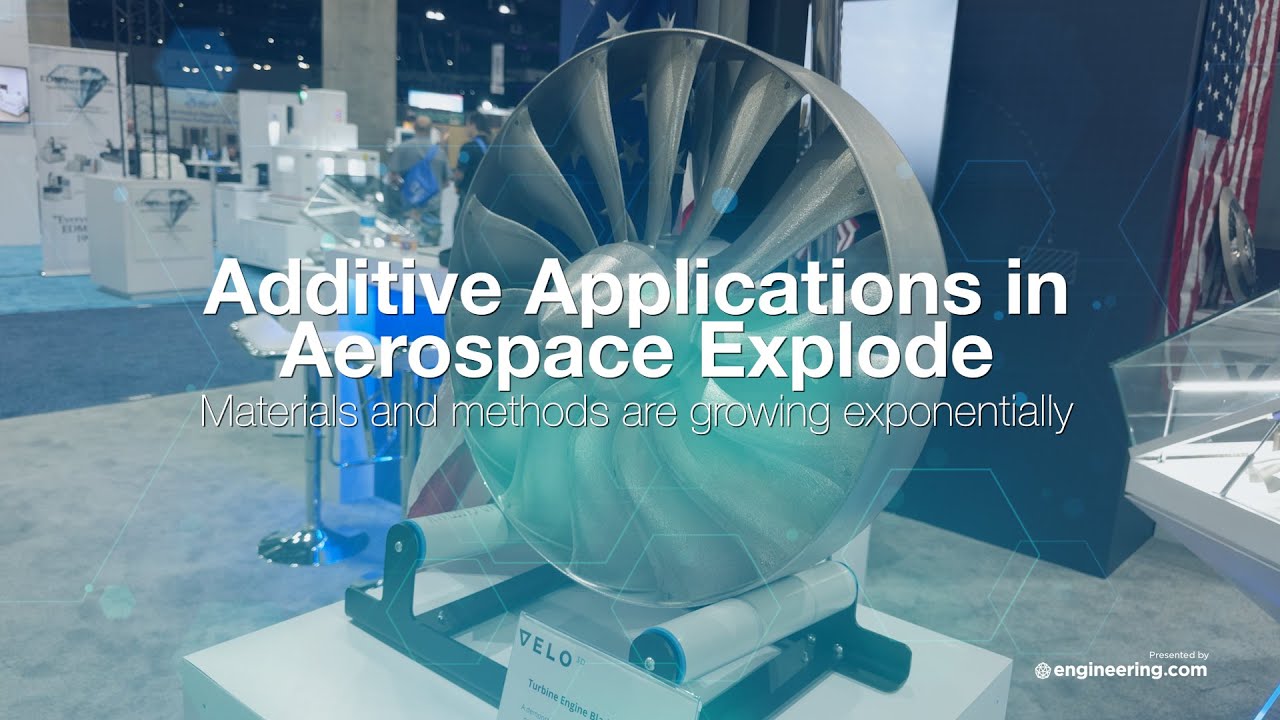 Additive manufacturing applications in aerospace explode