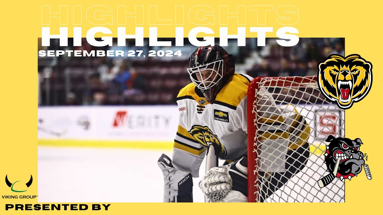 Victoria Grizzlies (9) vs Alberni Valley Bulldogs (3) September 27, 2024 Game Highlights