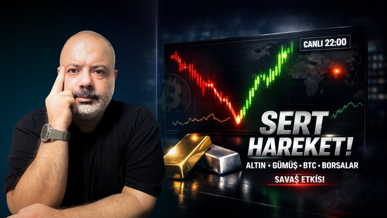 ALTIN VE GÜMÜŞTE DÜŞÜŞ FIRSAT MI? | Borsa, Bitcoin ve Piyasa Analizi 🔴 (İlk Canlı Yayın)