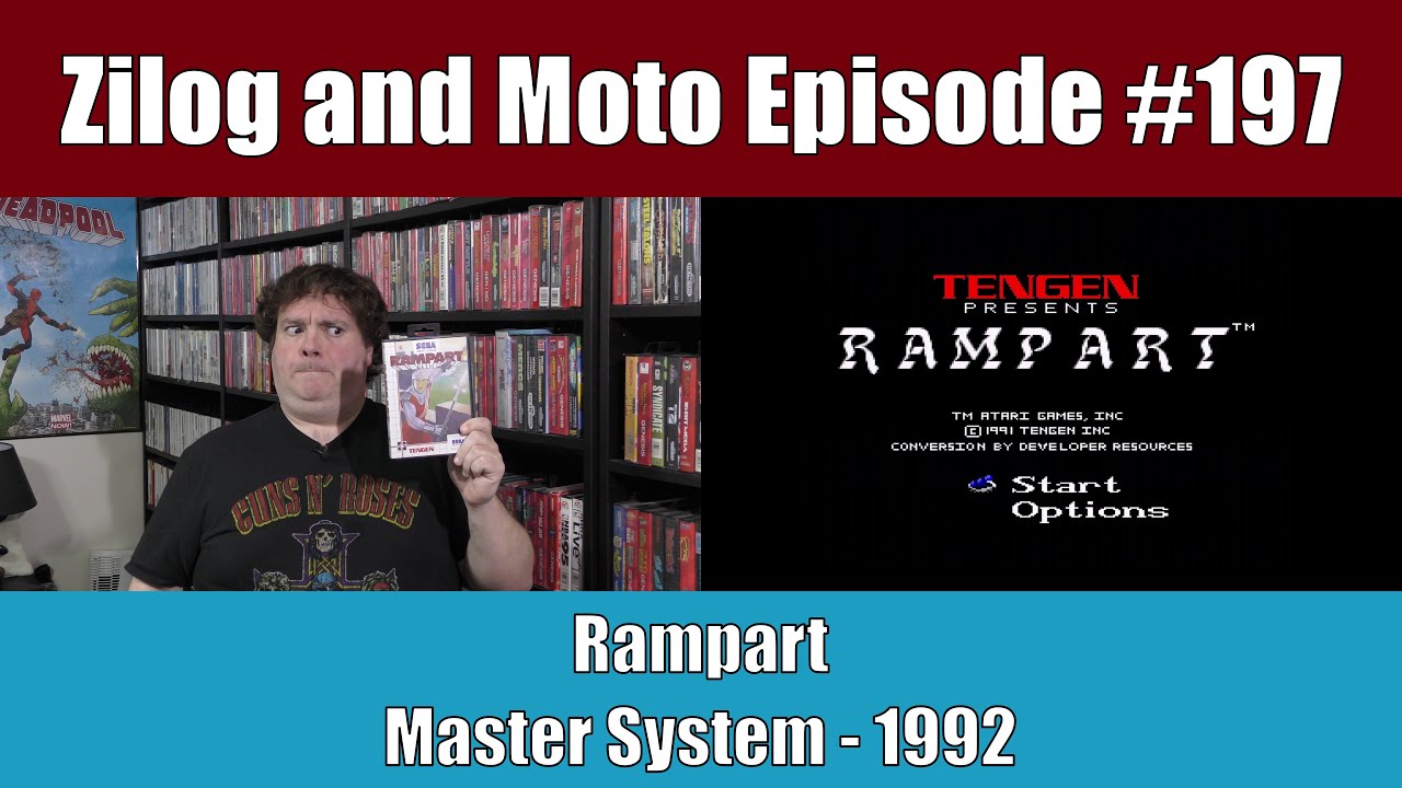 Rampart (Sega Master System) - Zilog and Moto #197
