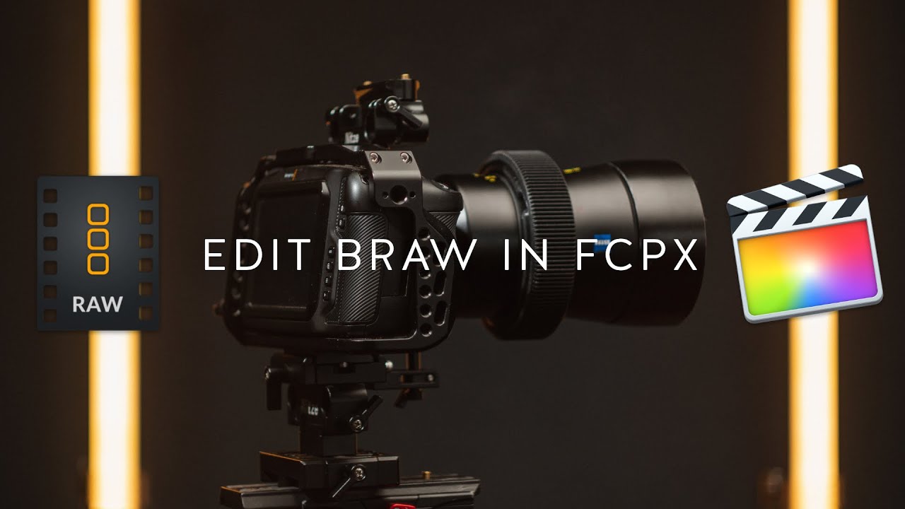 Edit Blackmagic RAW in Final Cut Pro!