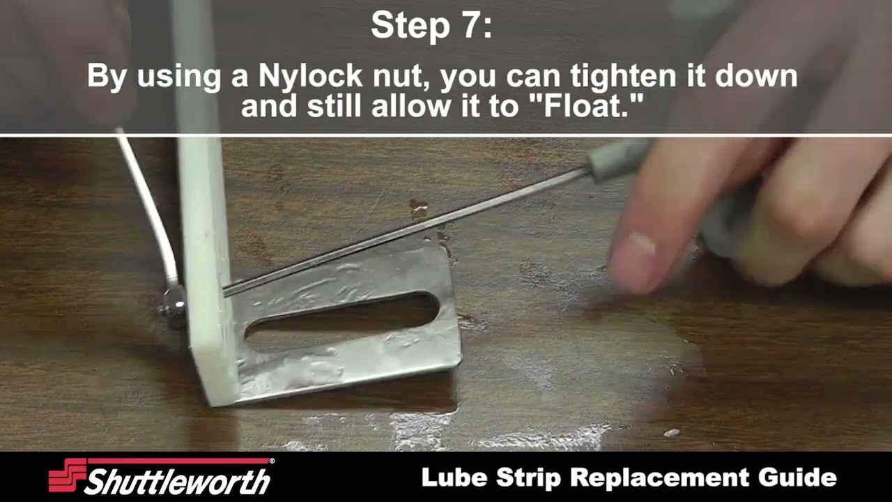 Lube Strip Replacement - Shuttleworth Slip-Torque® Conveyor Maintenance