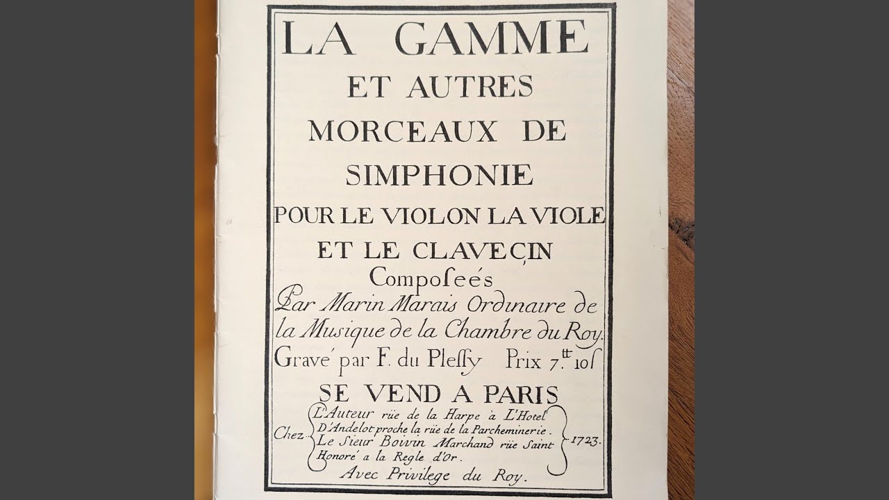 La Gamme En forme de petit Opera