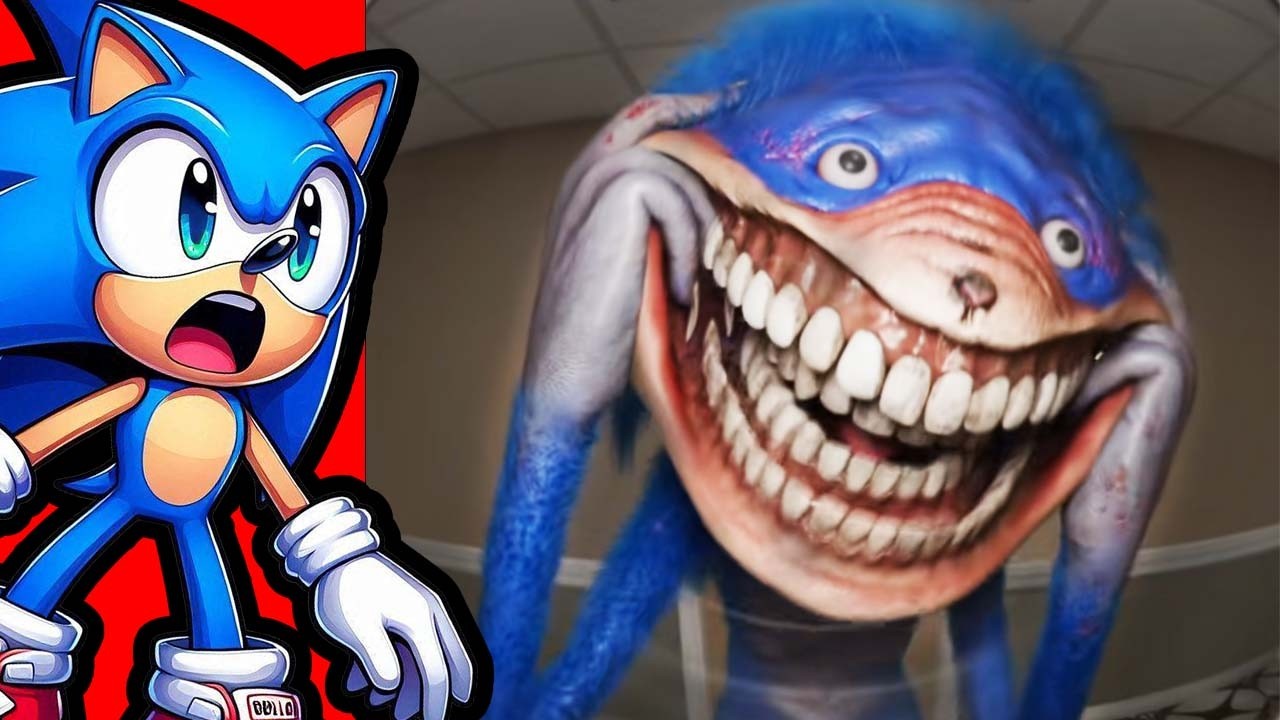 Réagissant Aux ANIMATIONS SONIC LES PLUS EFFRAYANTES!