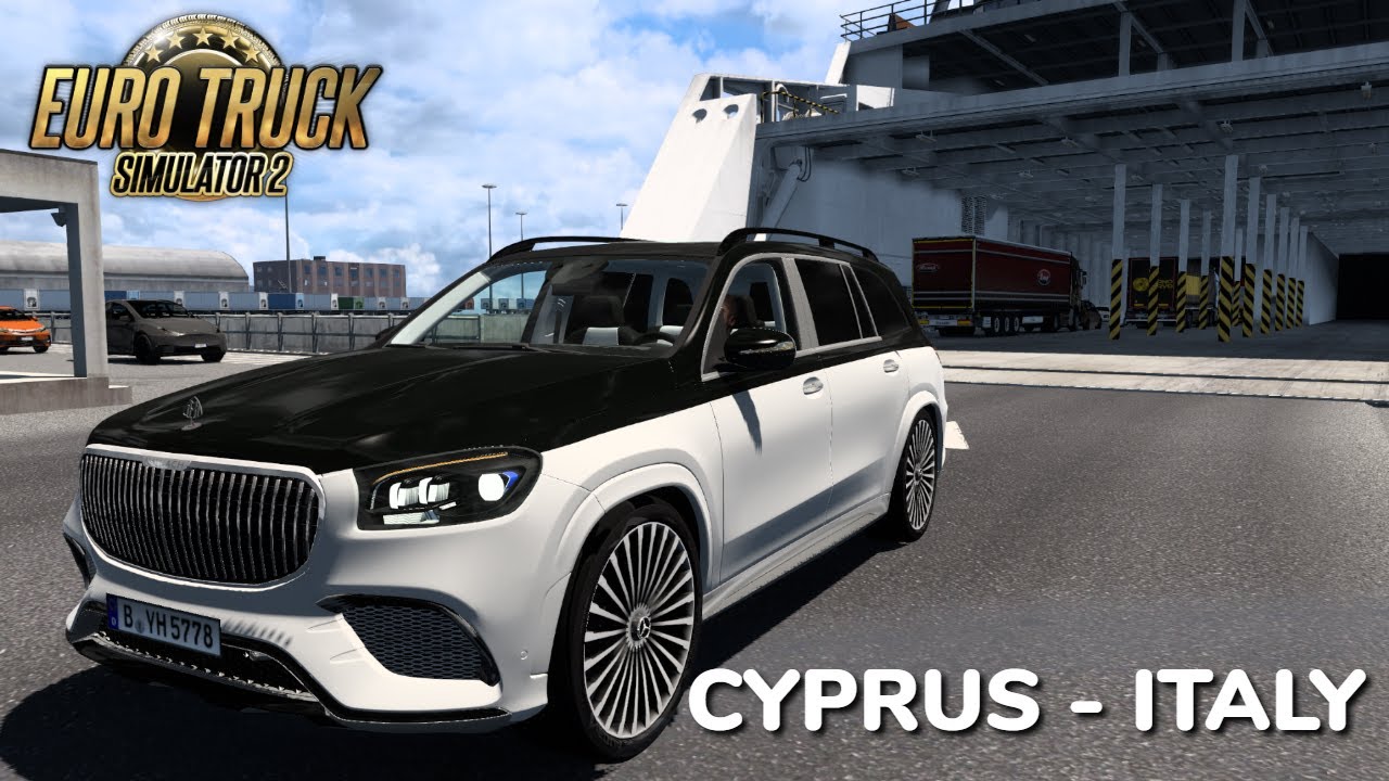 Euro Truck Simulator 2 | Long-Distance Taxi | Mercedes-Benz Maybach |  Cyprus To Italy
