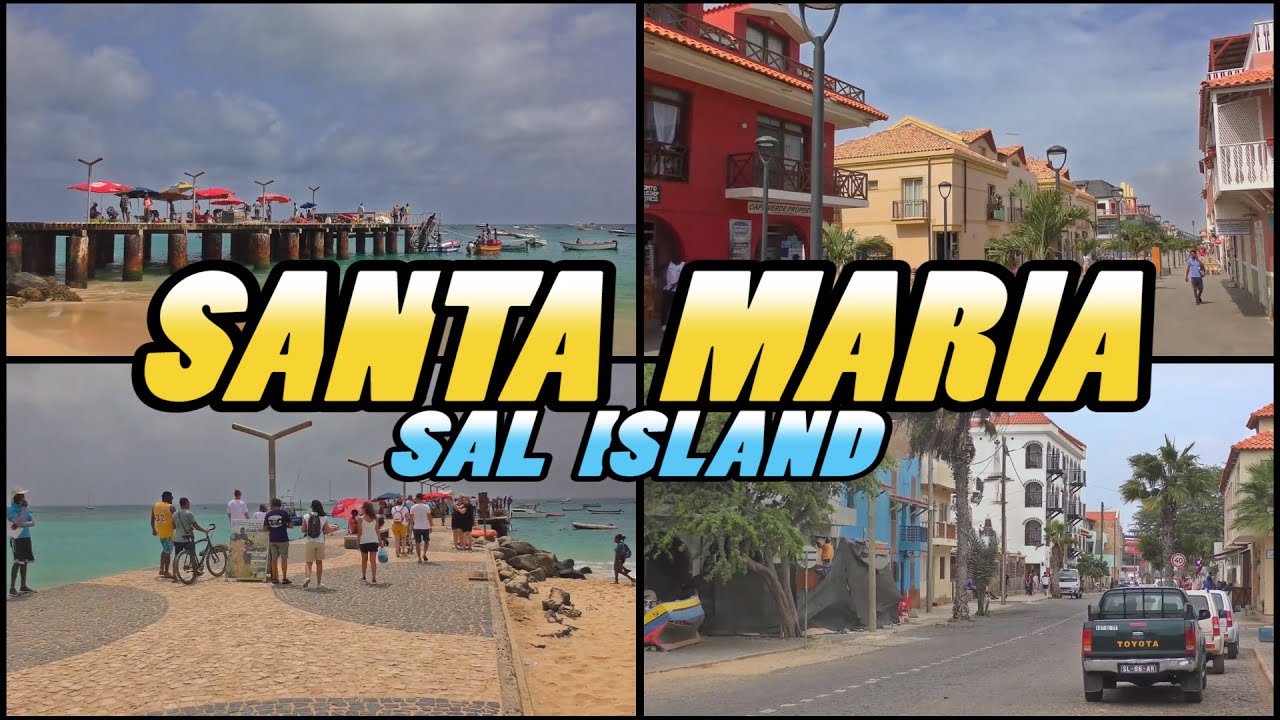 SANTA MARIA - Sal Island - Cape Verde (4k)