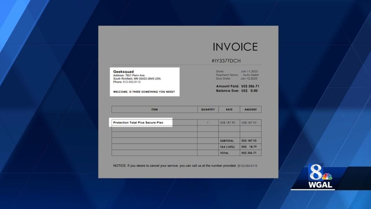 OYS Invoice Scam
