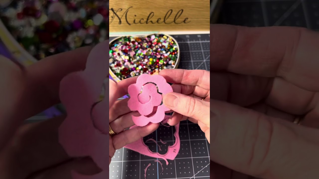 Bucilla Tutorial ~ Making a Felt Rose
