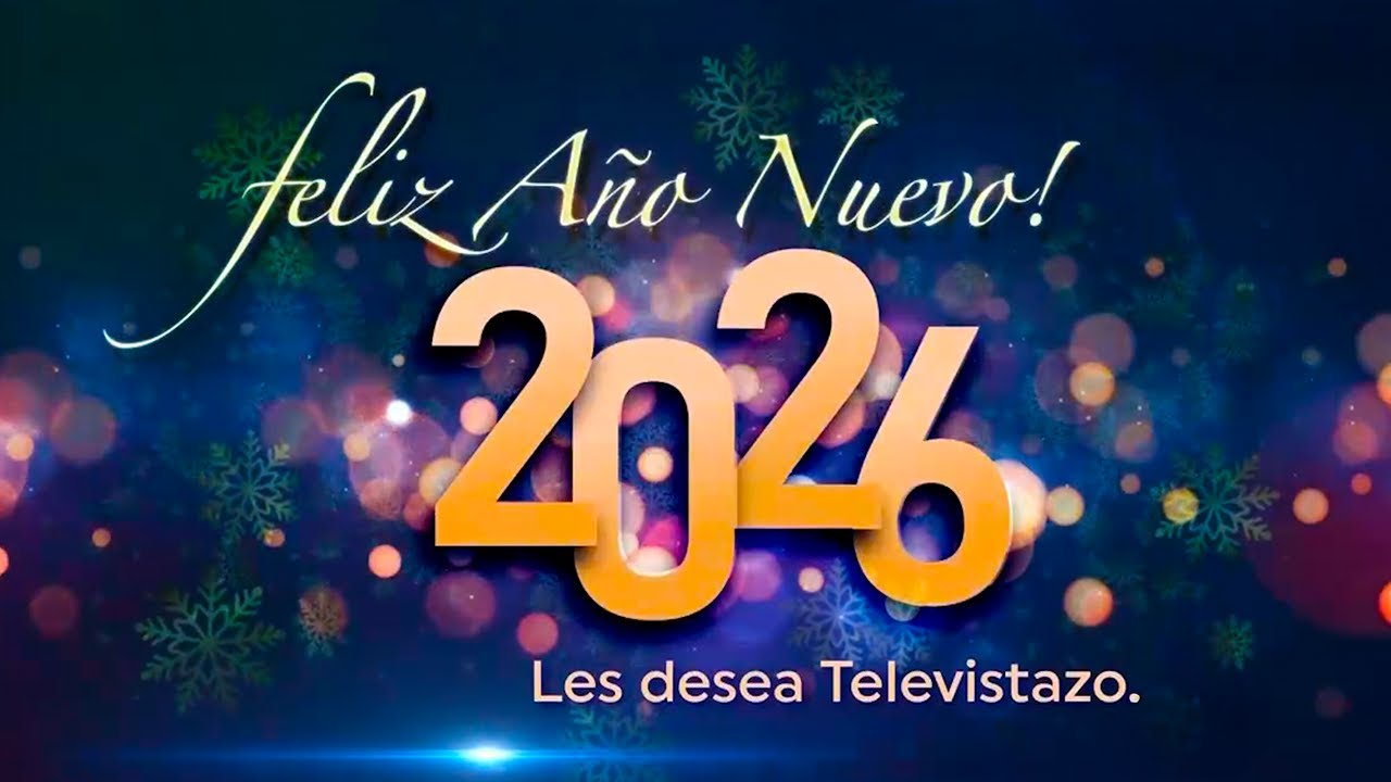 🎆 Feliz Año Nuevo 2026 | Televistazo les desea un año lleno de noticias y esperanza | Ecuavisa