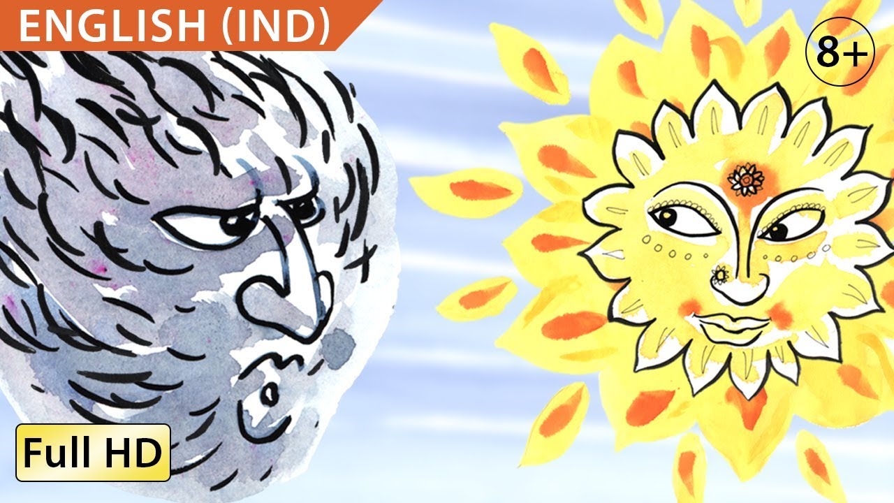 The Wind and the Sun: Learn English (IND) with subtitles - Story for Children "BookBox.com"