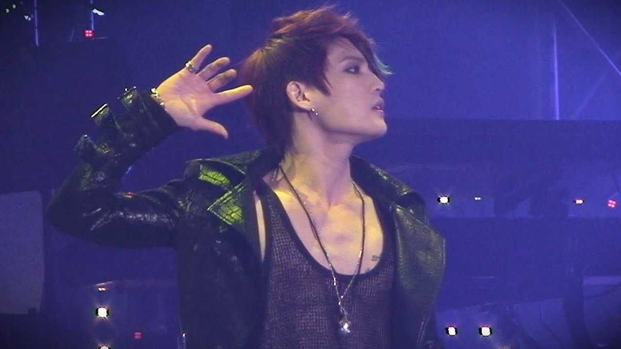130126 김재중 MINE 직캠 첫 라이브 무대 @너나콘