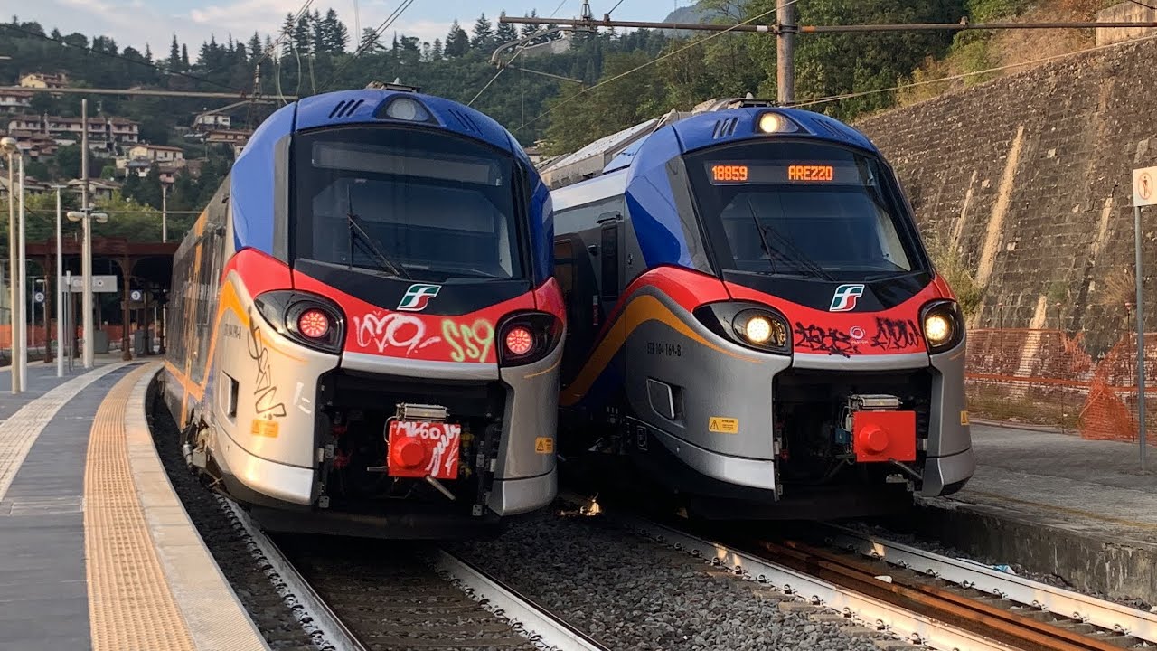 ETR 104 pop alla stazione di Vernio
