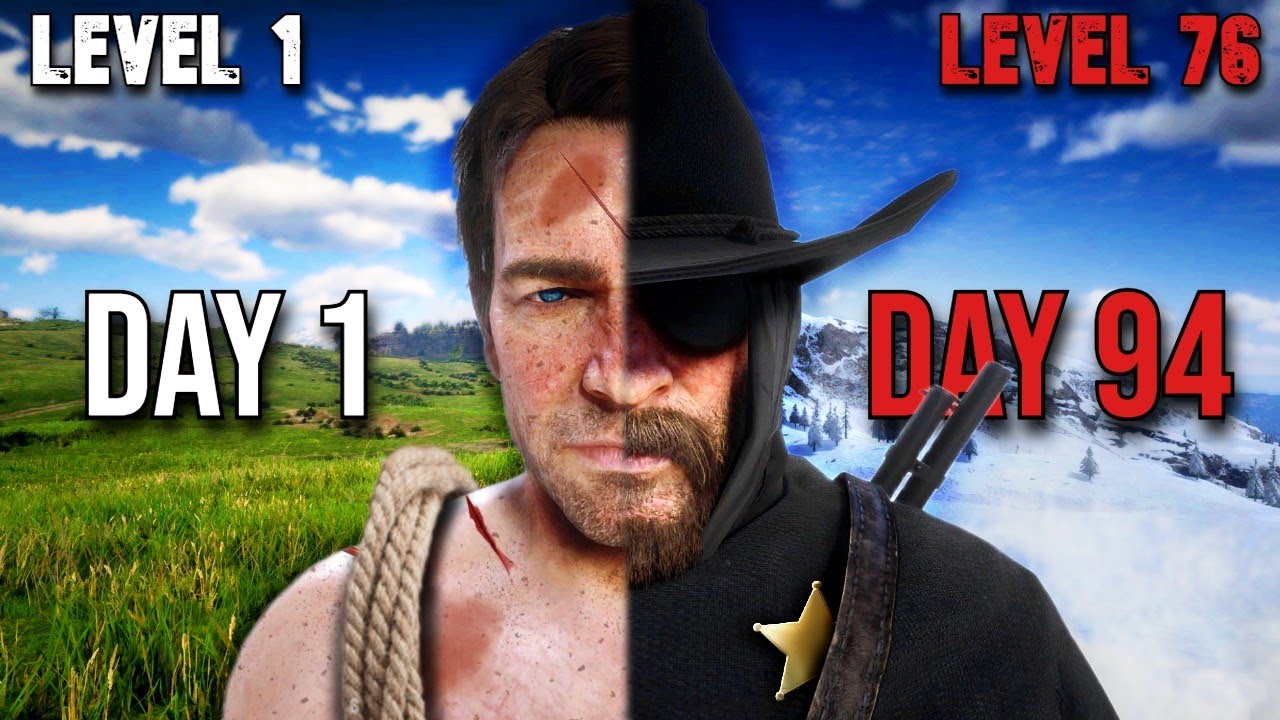 Can I Survive 100 Days As A LEVEL 1 BOUNTY HUNTER In RDR2?