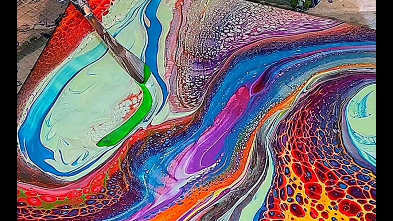 PAINT MIXING TUTORIAL--3 RECIPES YOU NEED FOR CELLS IN YOUR FLUID ART SWIPES.