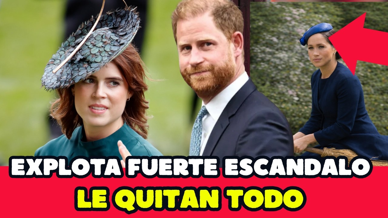 PRINCIPE HARRY LLEGA A SU FIN EUGENIA Y BEATRIZ ARCHIVOS EPSTEIN