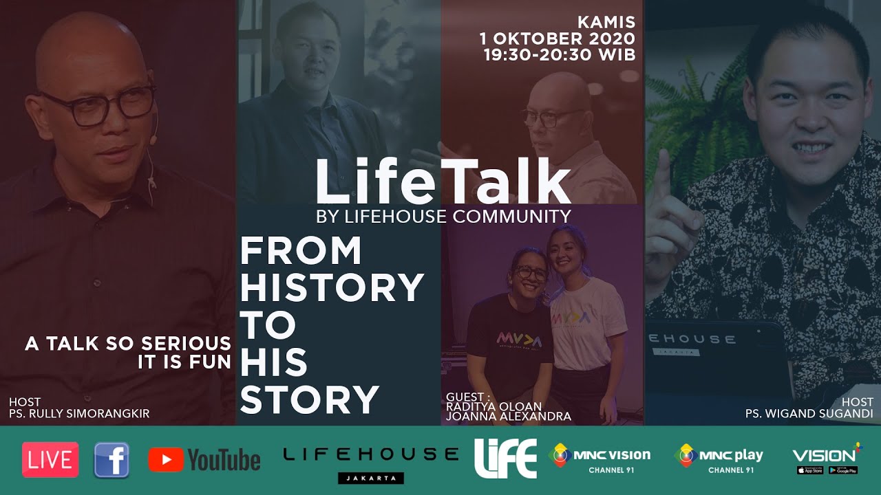 LIFETALK BY LIFEHOUSE COMMUNITY WITH PS. WIGAND SUGANDI & PS. RULLY SIMORANGKIR