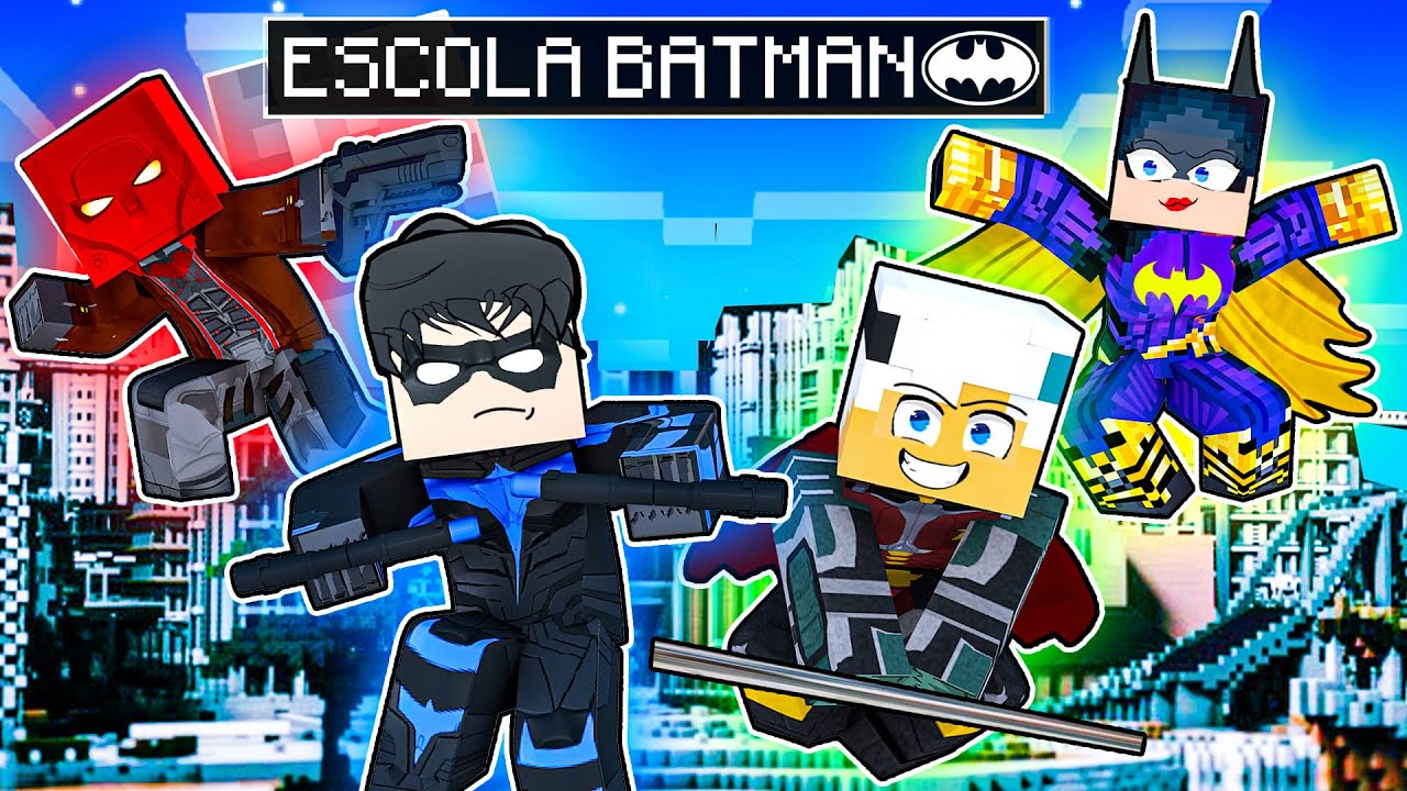 ESCOLA BATMAN - O FILME | Minecraft
