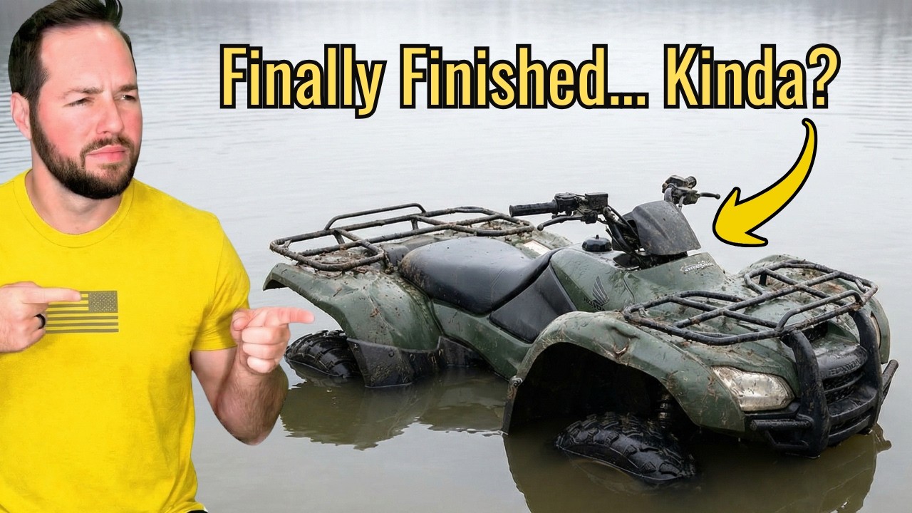 HELP US! REBUILT 2008 HONDA RANCHER NEEDS FINAL UPGRADES TO COMPLETE