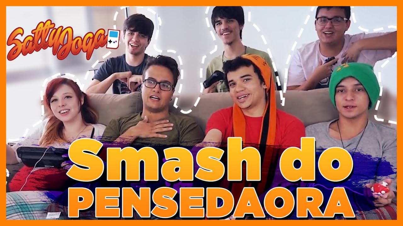 SUPER SMASH BROS DO PENSEDAORA | Satty Joga