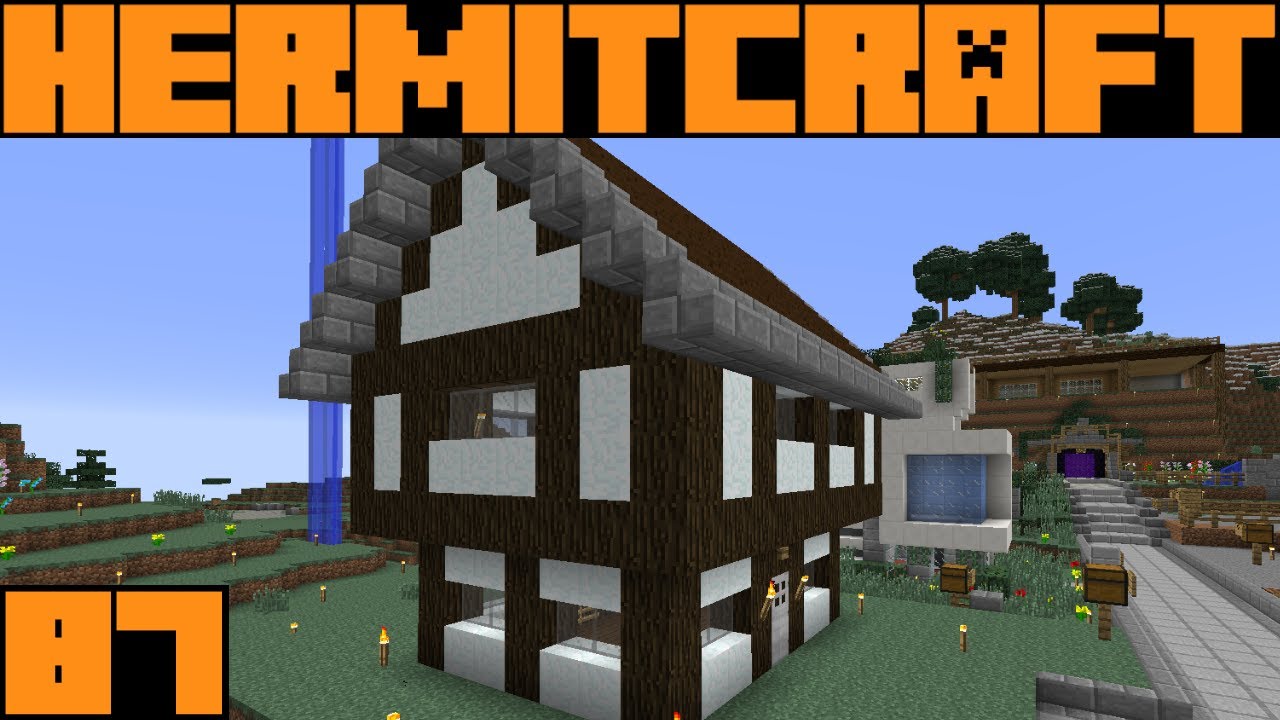 Hypno HermitCraft E87: Finishing The House!