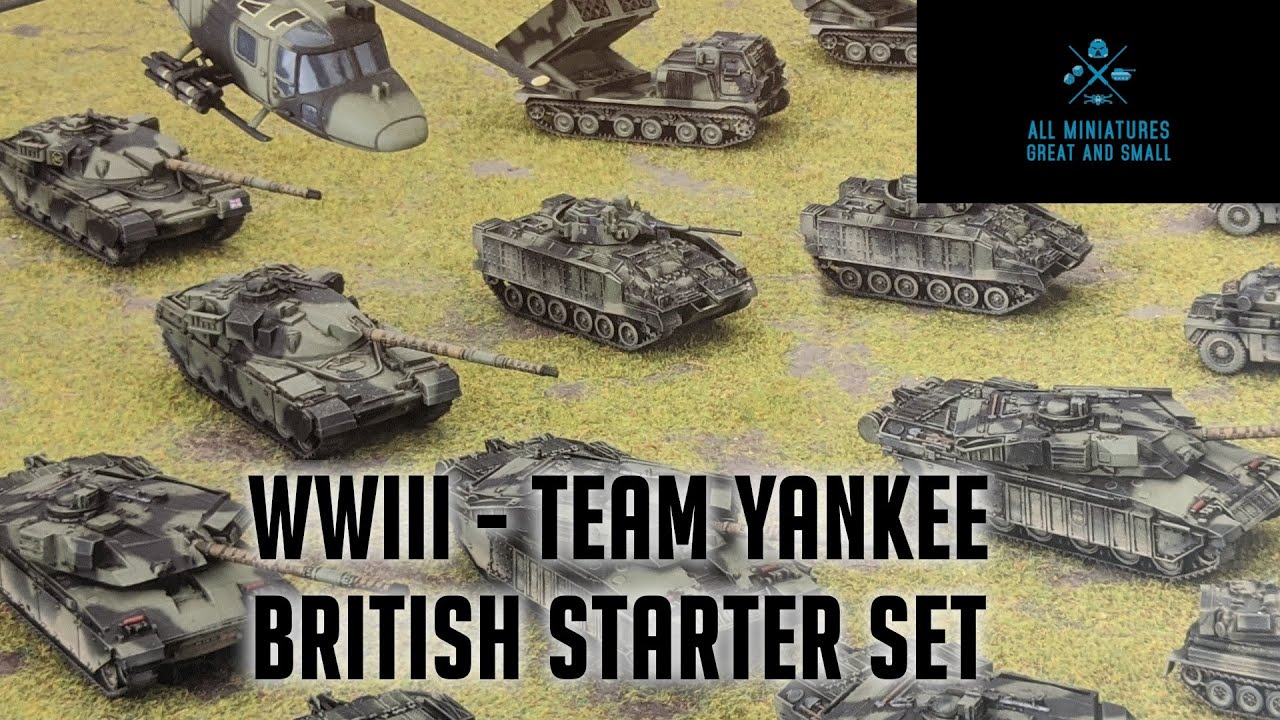 Team Yankee - British Starter Box unboxing and first look