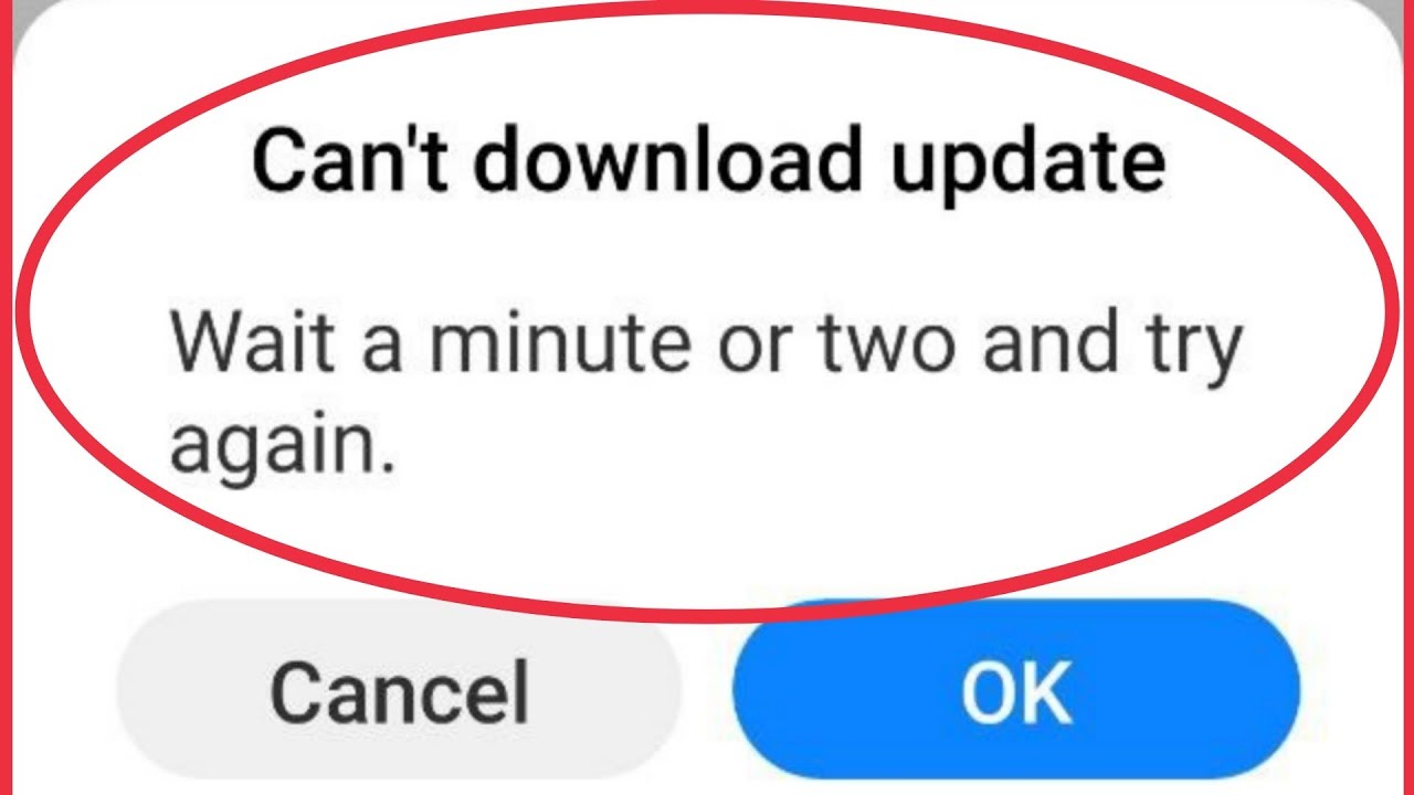 Fix Can't download update Wait a minute or two and try again MIUI 12.5 problem solve in Redmi 8.9.10