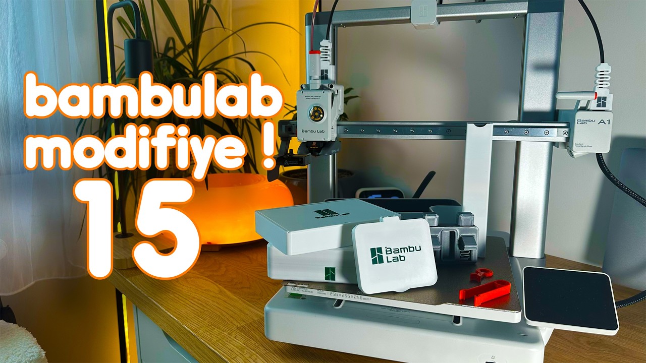 Bambulab A1 3D Yazıcı 15 Önemli Modifiye