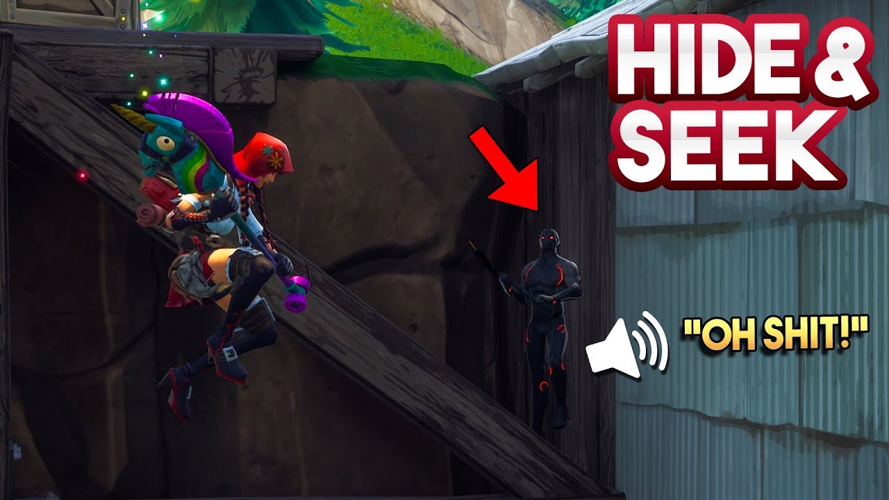 HIDE AND SEEK #11!! - Fortnite Playground (Nederlands)
