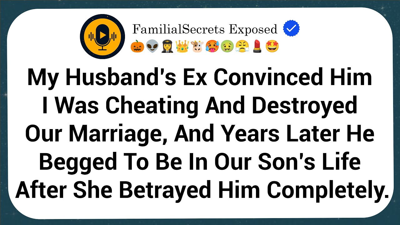 My Husband’s Ex Convinced Him I Was Cheating And Destroyed Our Marriage, And Years Later He Begged..