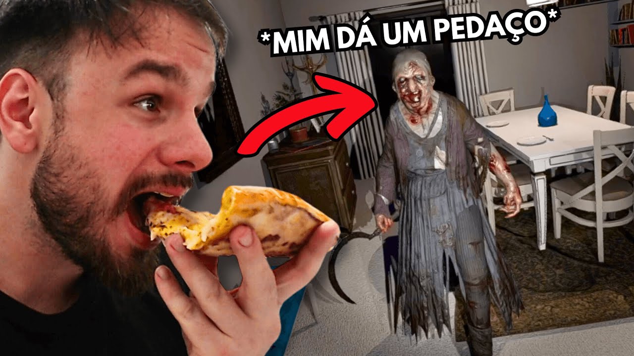 JOGUEI PHASMOPHOBIA ZERO EVIDÊNCIAS E AMASSEI UMA PIZZA 🍕